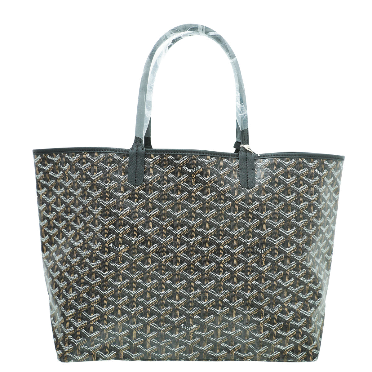 Goyard Black Goyardine Saint Louis PM Bag