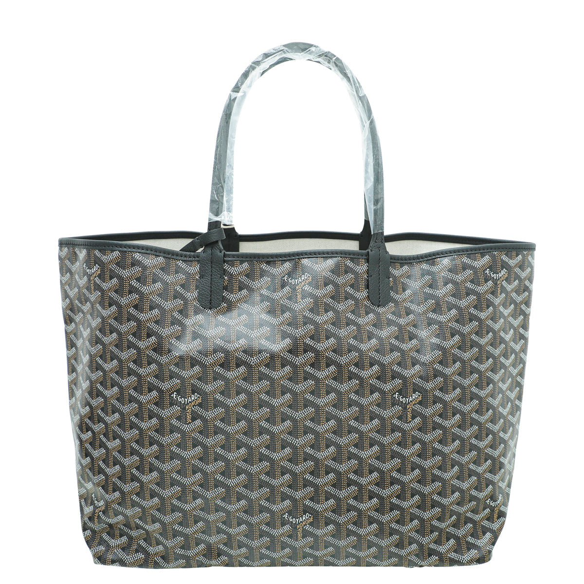 Goyard Black Goyardine Saint Louis PM Bag