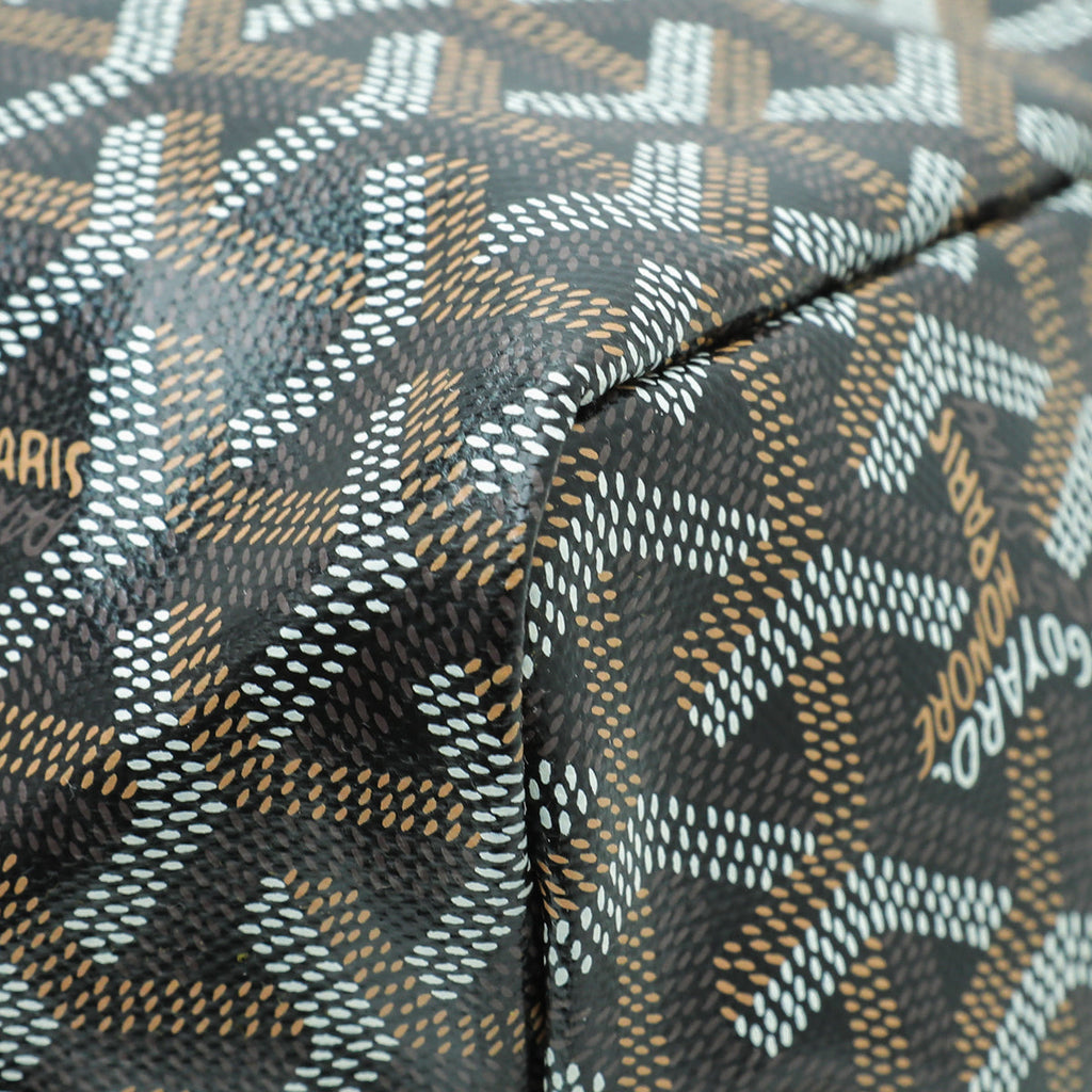 Goyard Black Goyardine Saint Louis PM Bag