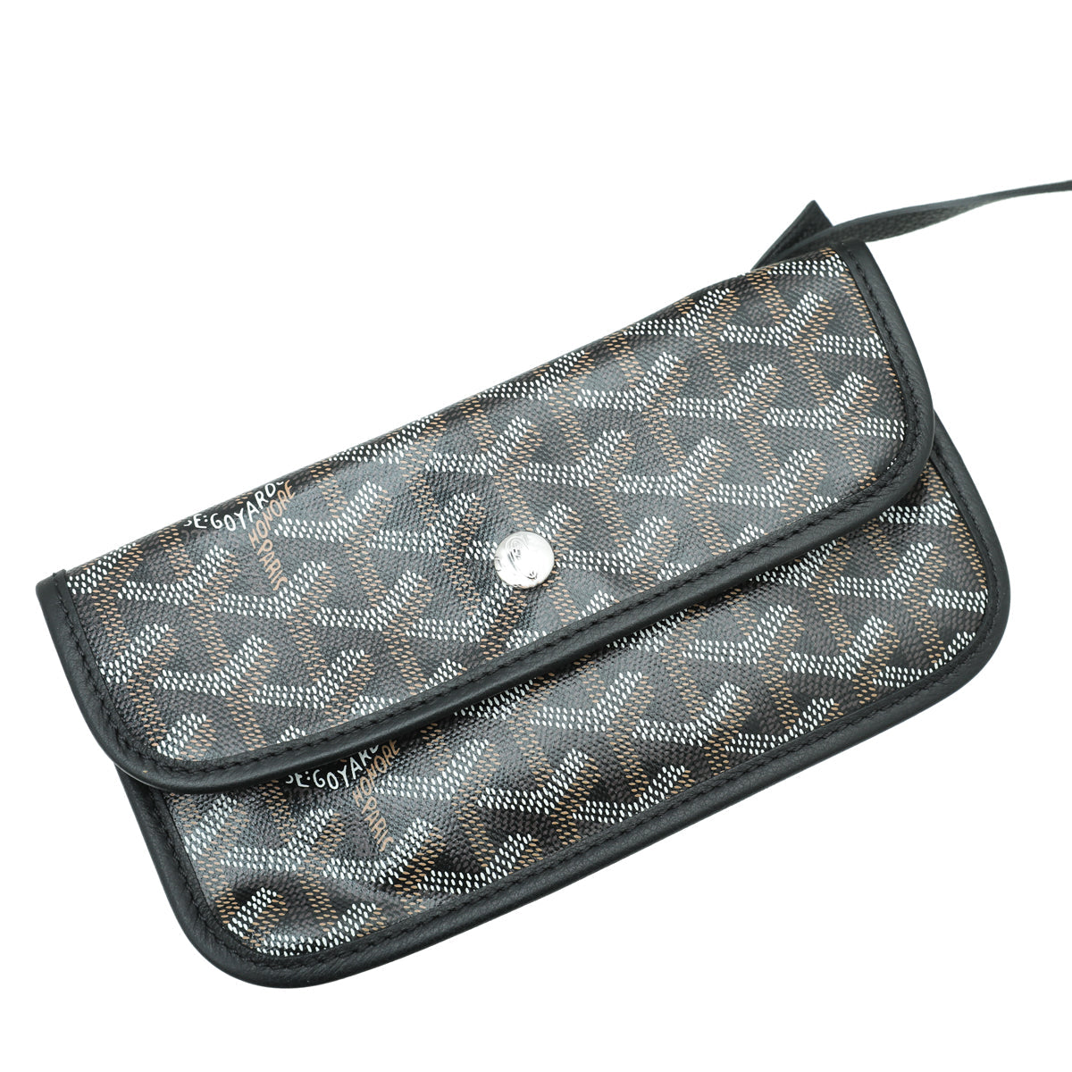 Goyard Black Goyardine Saint Louis PM Bag