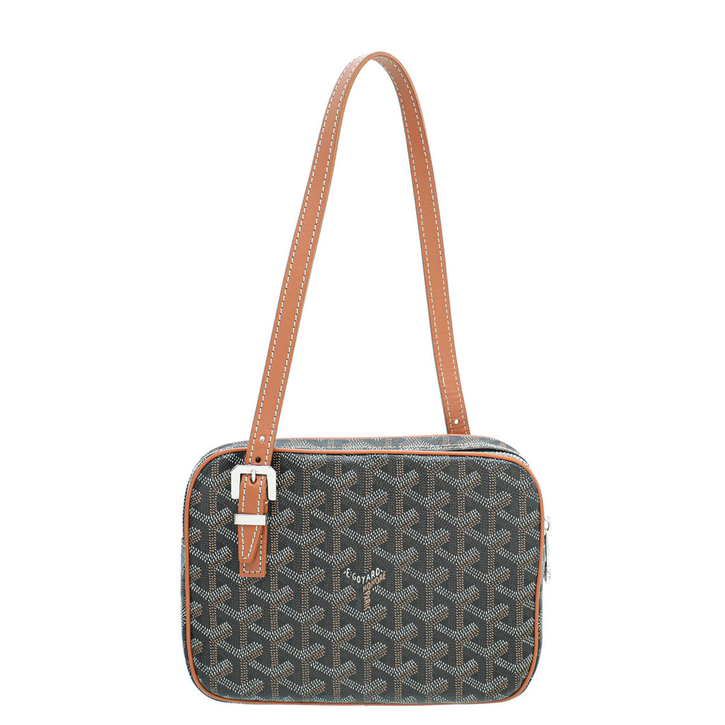 Goyard Brown Goyardine Yona PM Bag