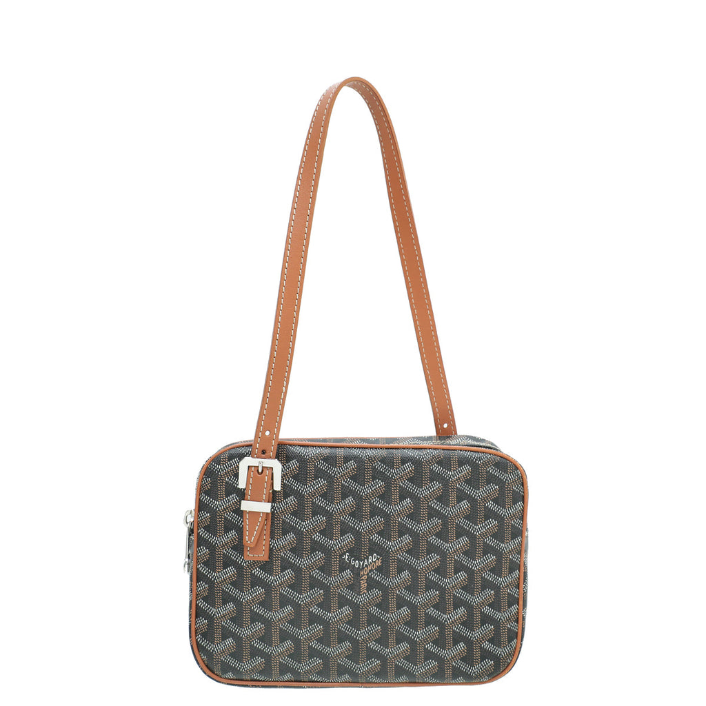Goyard Brown Goyardine Yona PM Bag