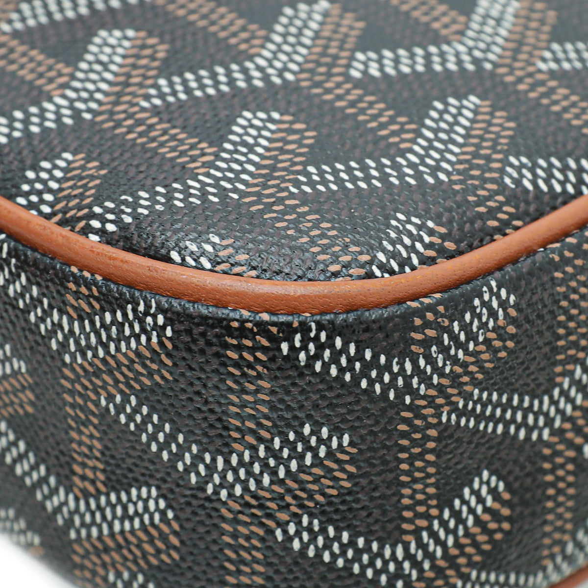 Goyard Brown Goyardine Yona PM Bag