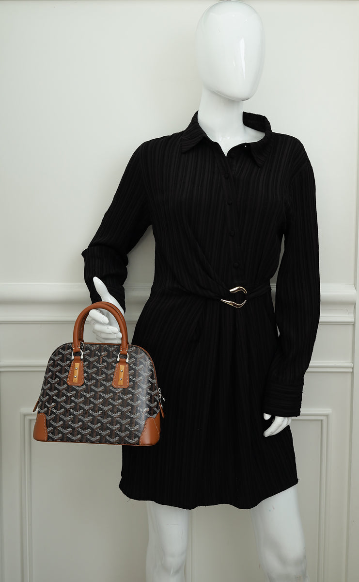 Goyard Bicolor Goyardine Vendome Mini Bag