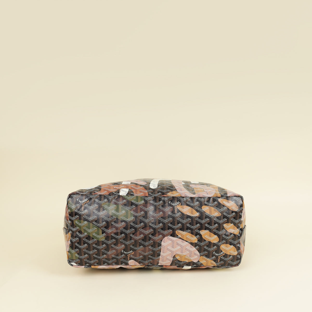 Goyard Black Multicolor Ltd. Ed. Lettres Camouflage Saint Louis PM Bag