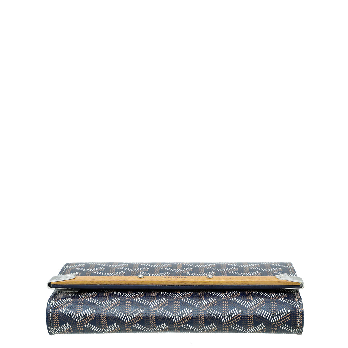 Goyard Blue Monte-Carlo Mini Case w/Strap
