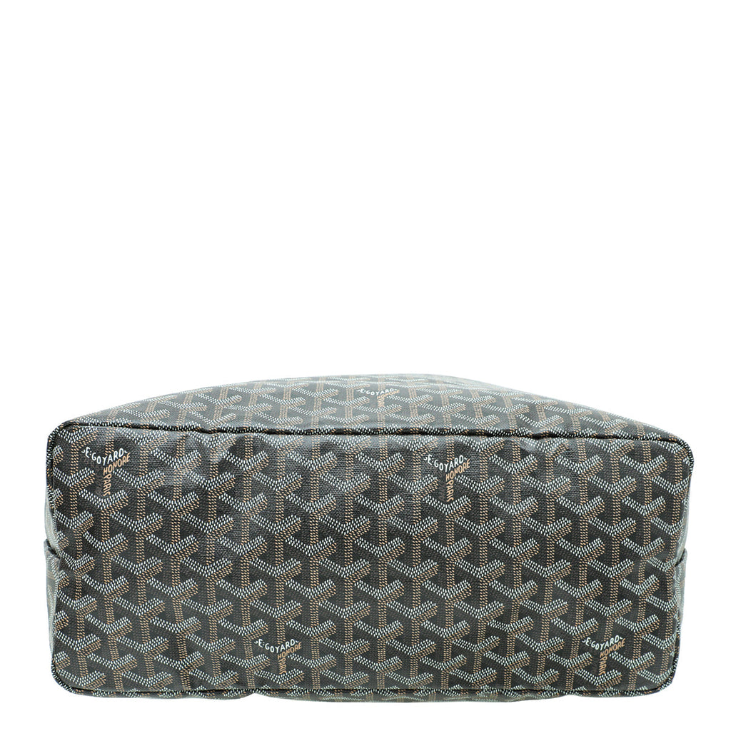 Goyard Black Goyardine Saint Louis PM Bag