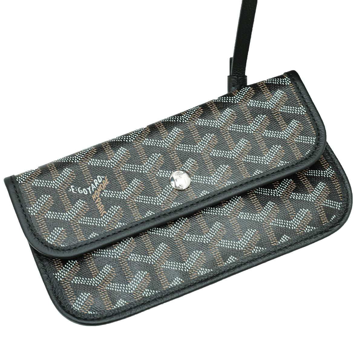Goyard Black Goyardine Saint Louis PM Bag