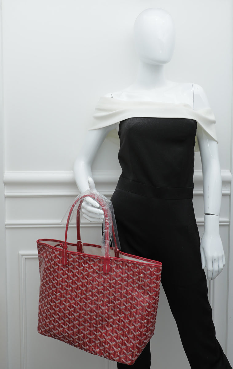 Goyard Red Saint Louis PM Bag