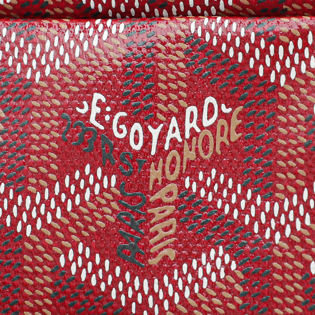 Goyard Red Saint Louis PM Bag