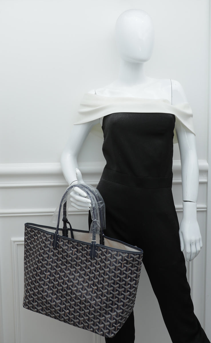Goyard Blue Saint Louis PM Bag