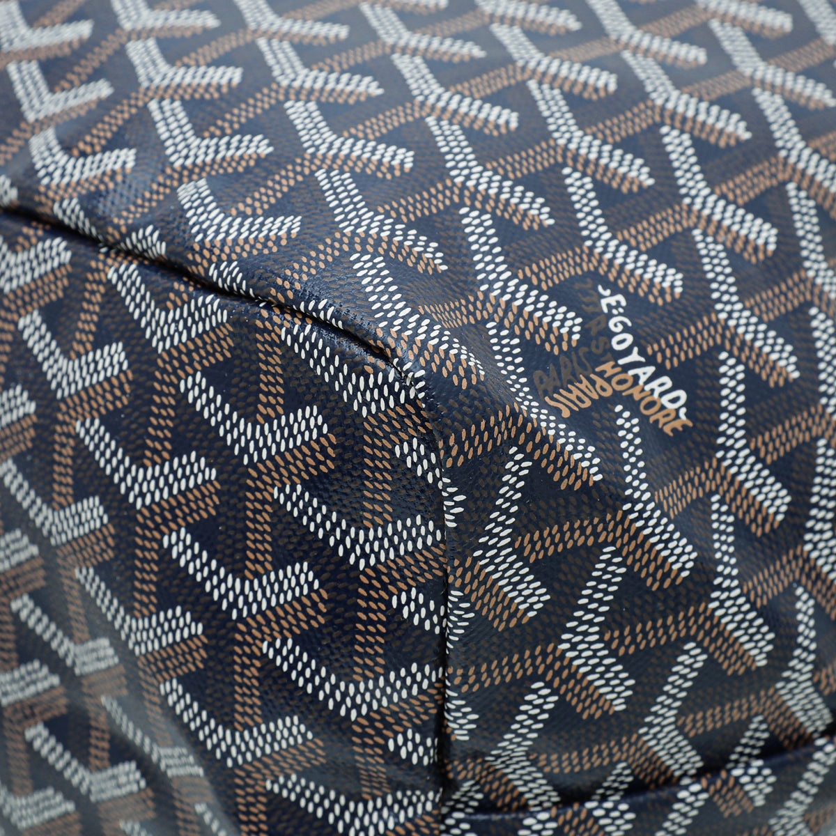 Goyard Blue Saint Louis PM Bag