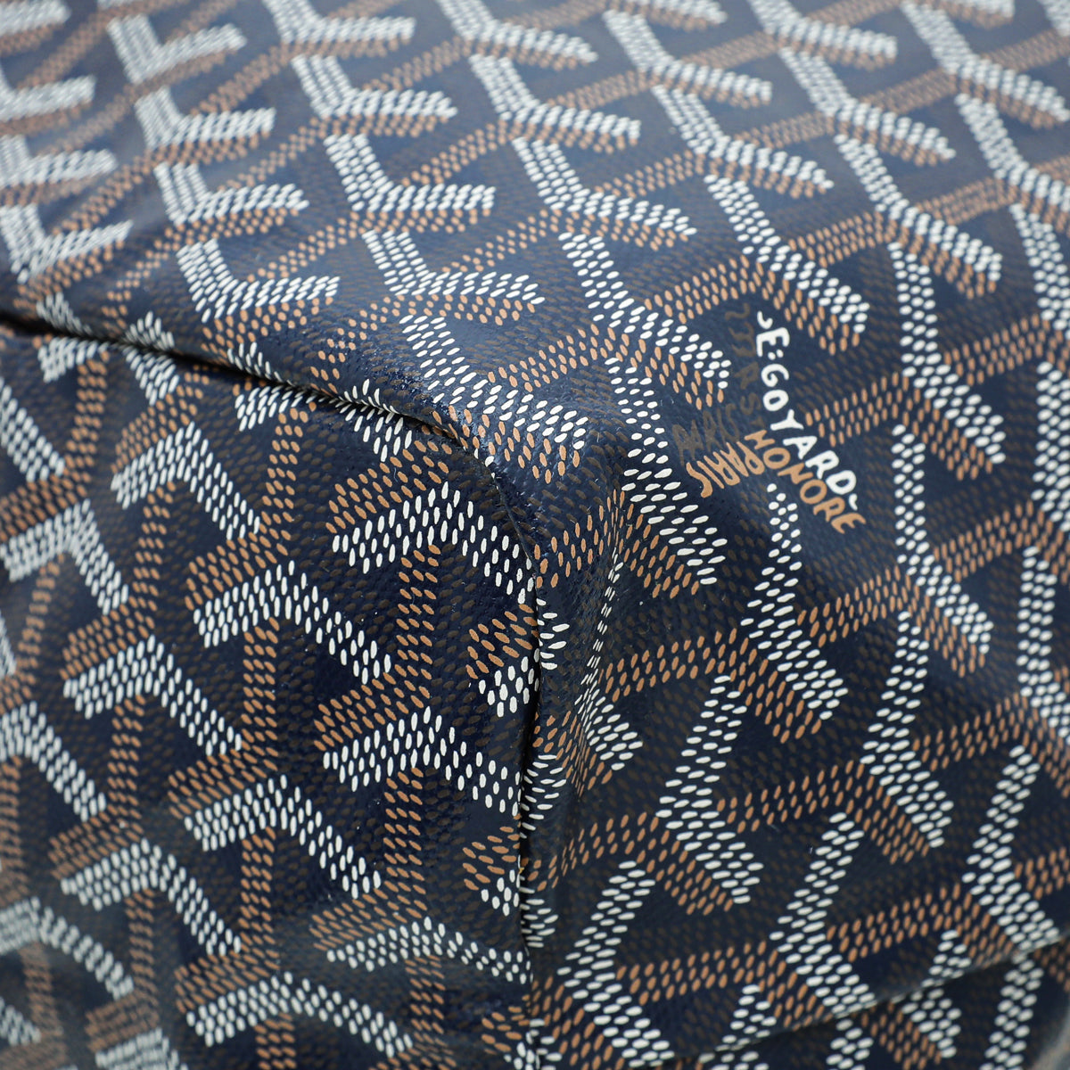 Goyard Blue Saint Louis PM Bag