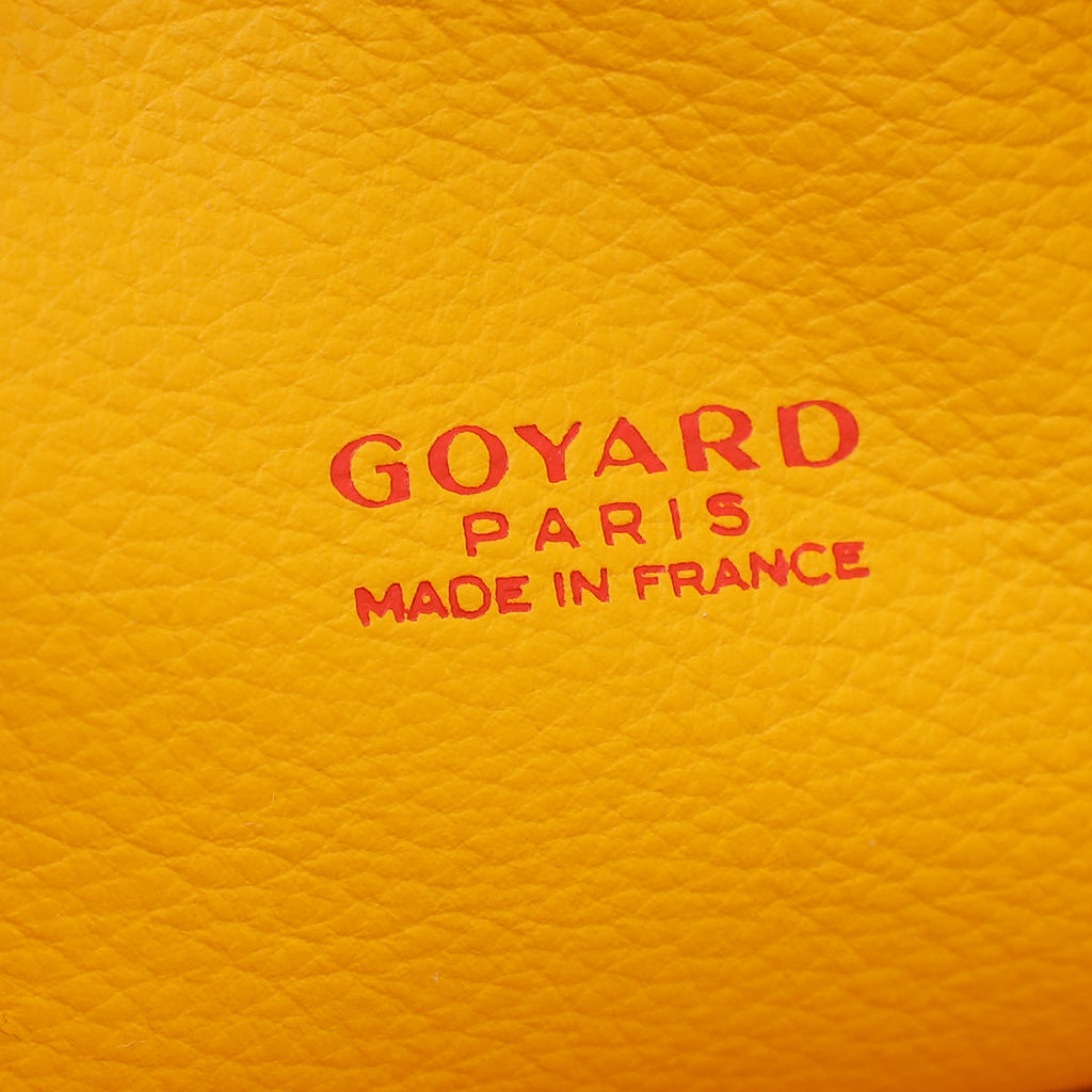Goyard Yellow Reversible Mini Anjou Bag