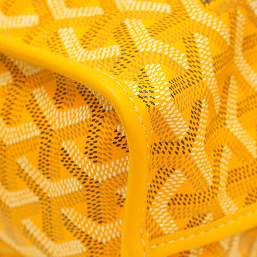 Goyard Yellow Reversible Mini Anjou Bag
