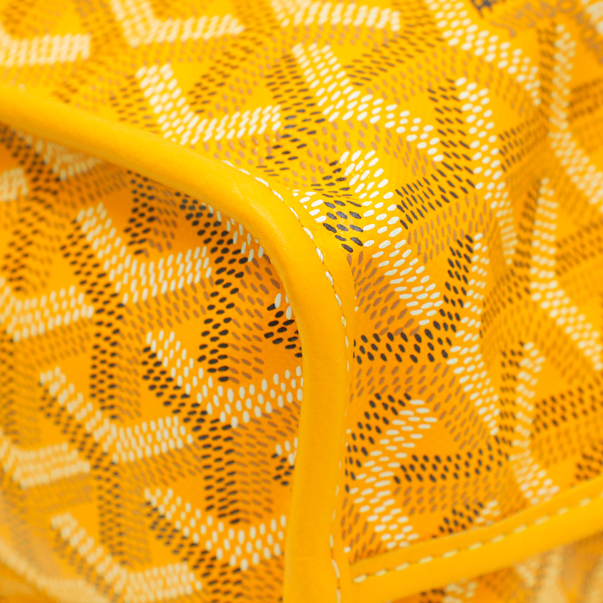 Goyard Yellow Reversible Mini Anjou Bag