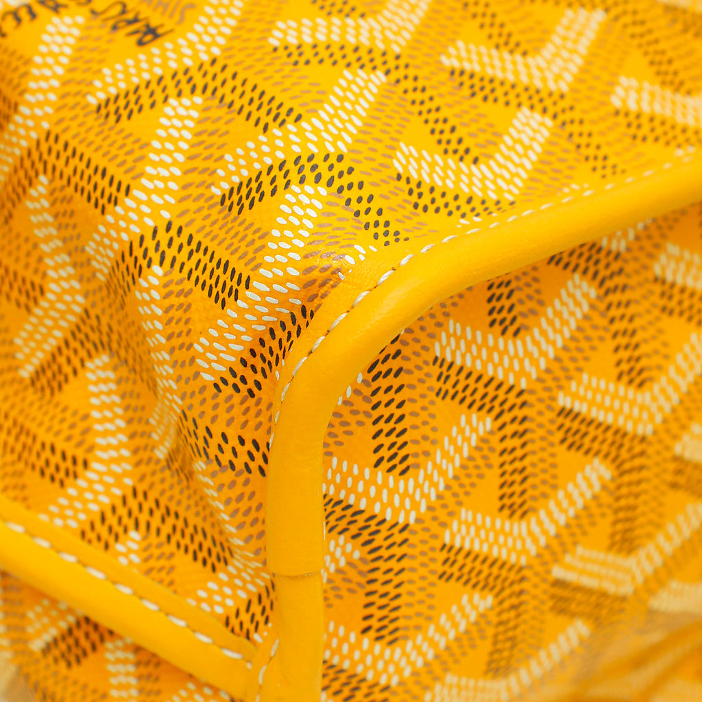 Goyard Yellow Reversible Mini Anjou Bag