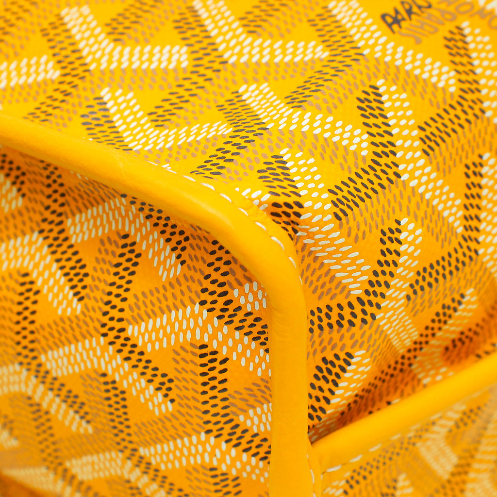 Goyard Yellow Reversible Mini Anjou Bag