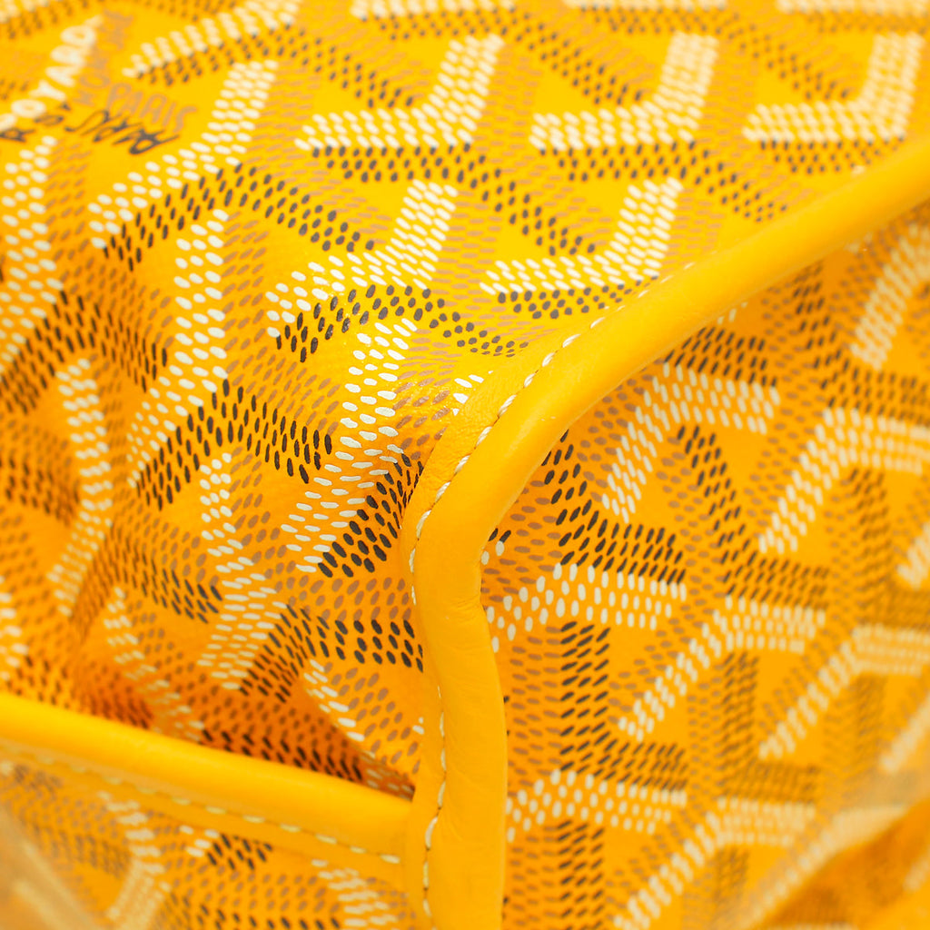 Goyard Yellow Reversible Mini Anjou Bag