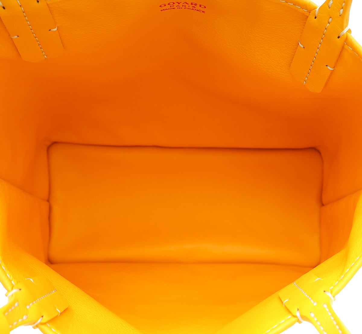 Goyard Yellow Reversible Mini Anjou Bag