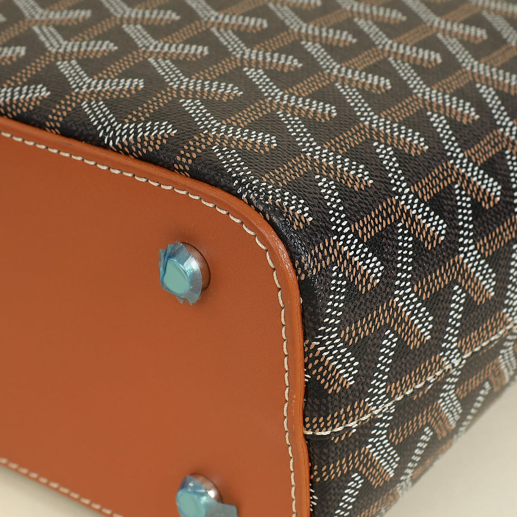 Goyard Bicolor Goyardine Okinawa PM Tote Bag