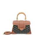 Goyard Bicolor Goyardine Saigon Souple Mini Bag