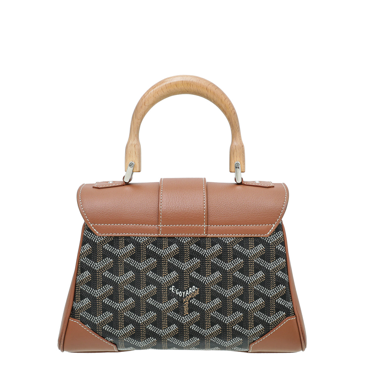 Goyard Bicolor Goyardine Saigon Souple Mini Bag