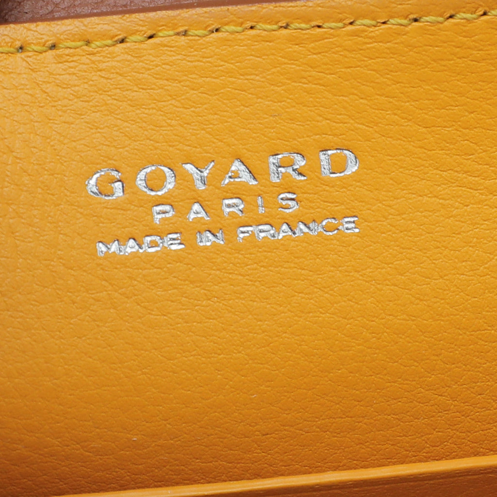 Goyard Bicolor Goyardine Saigon Souple Mini Bag