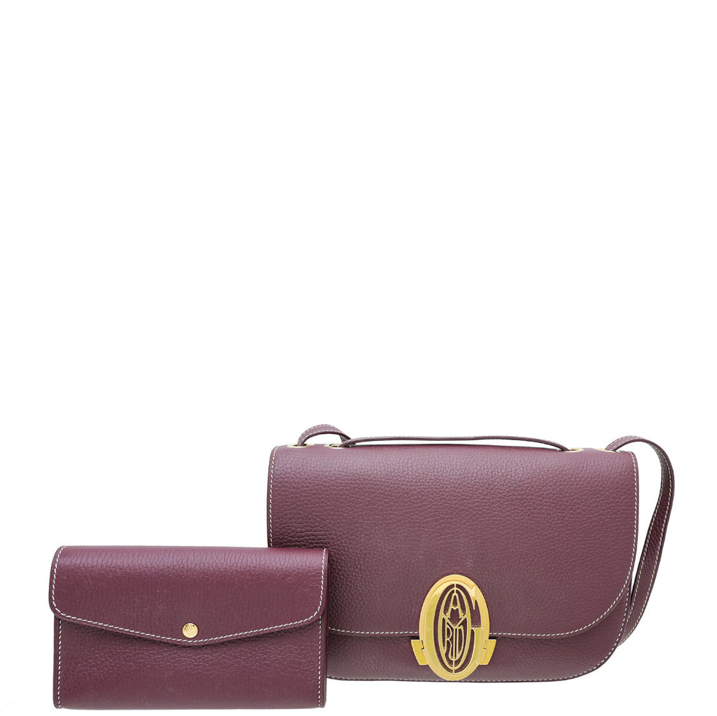Goyard Violet 233 MM Bag w/Wallet