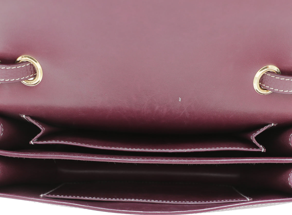 Goyard Violet 233 MM Bag w/Wallet