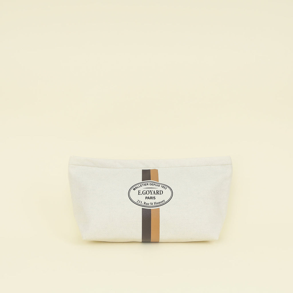 Goyard Ecru Necessaire Organizer Pouch