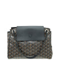 Goyard Black Goyardine Rouette Souple Tote Bag