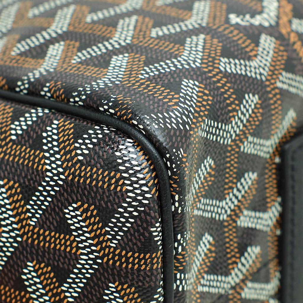 Goyard Black Goyardine Rouette Souple Tote Bag