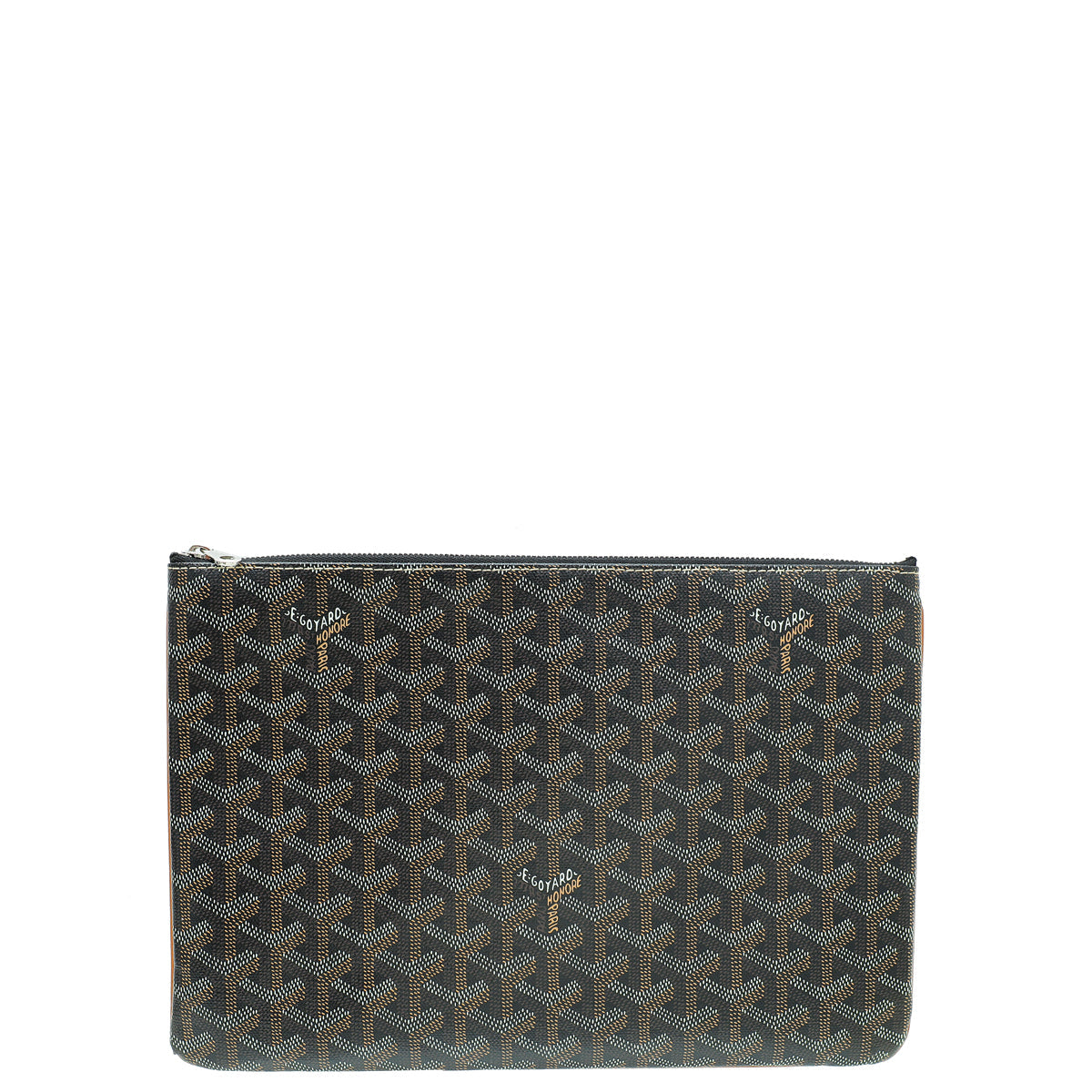 Goyard Bicolor Goyardine Senat MM Pouch