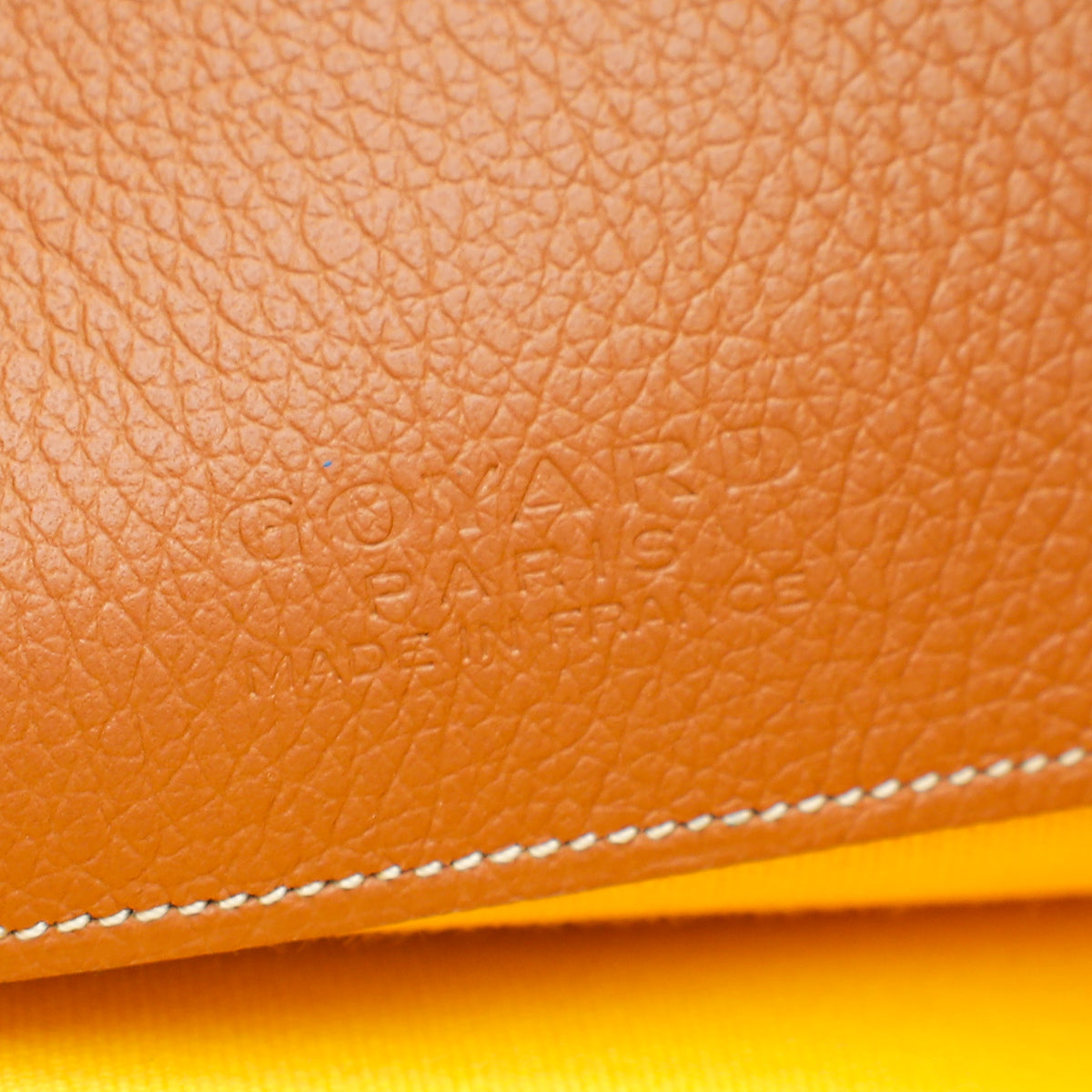 Goyard Bicolor Goyardine Senat MM Pouch