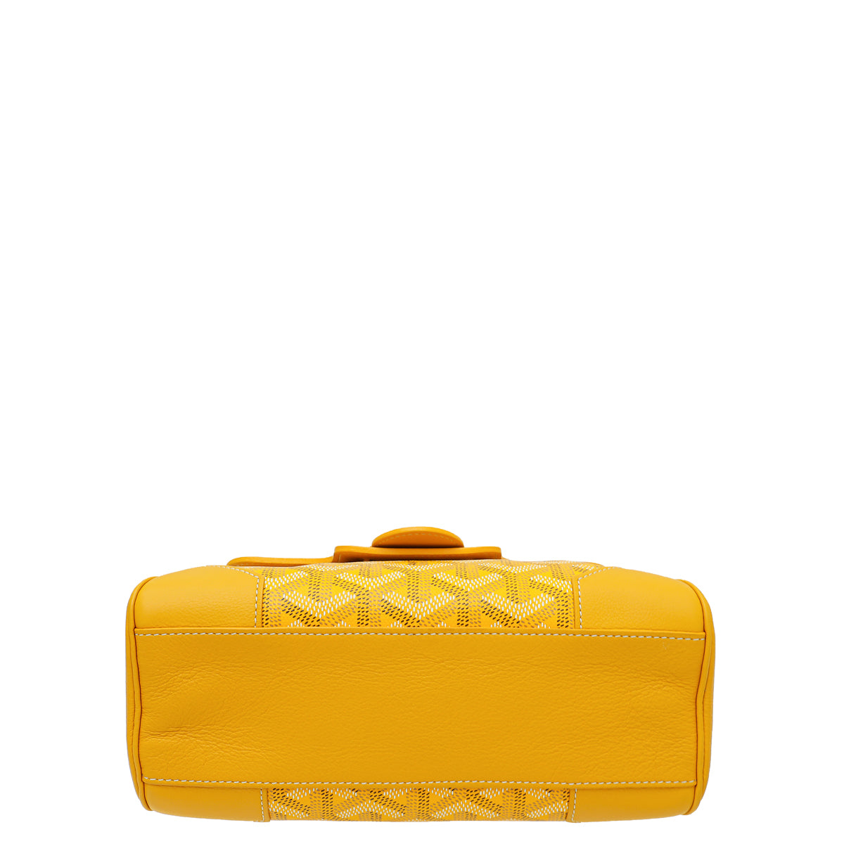 Goyard Yellow Goyardine Souple Saigon Mini Bag