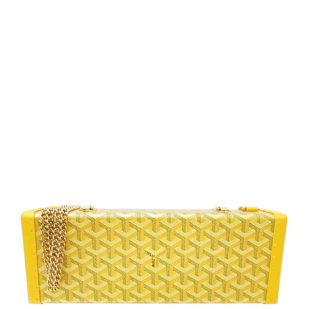 Goyard Metallic Gold Goyard Ltd. Ed. Saint Honore Clutch Bag