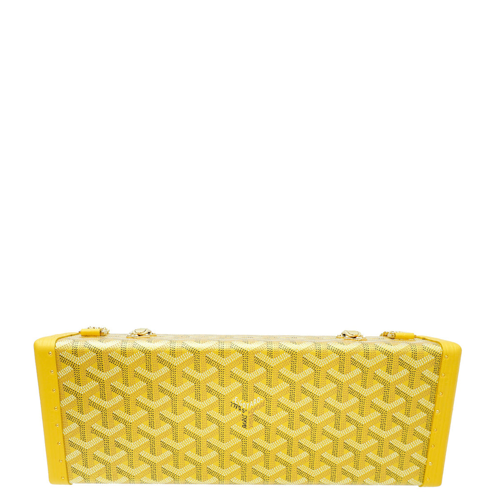 Goyard Metallic Gold Goyard Ltd. Ed. Saint Honore Clutch Bag