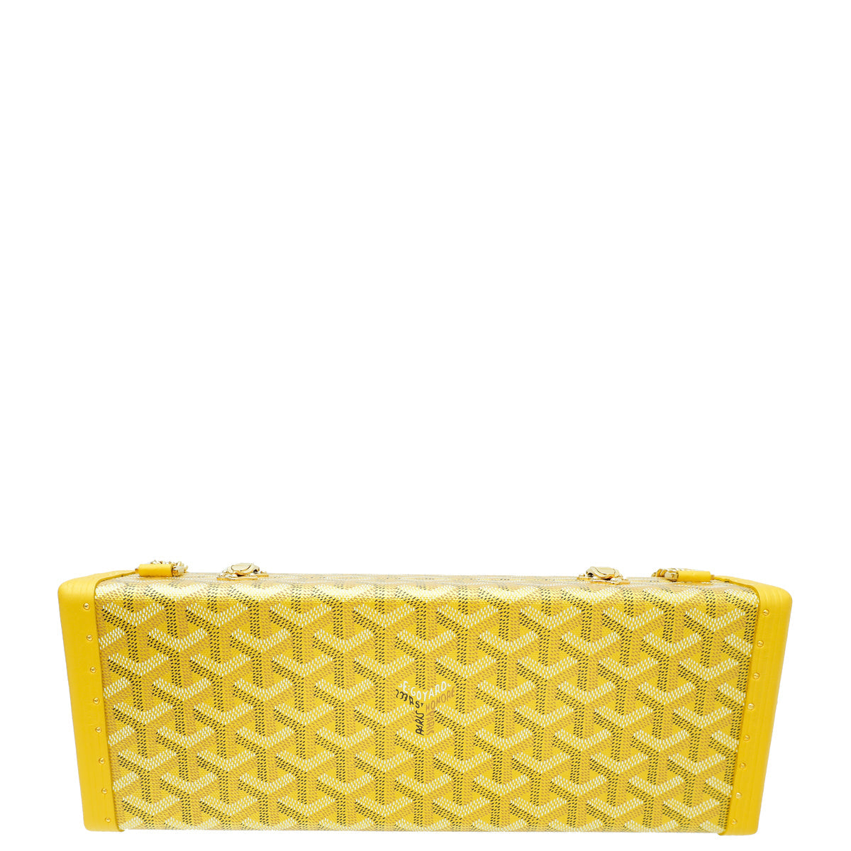Goyard Metallic Gold Goyard Ltd. Ed. Saint Honore Clutch Bag