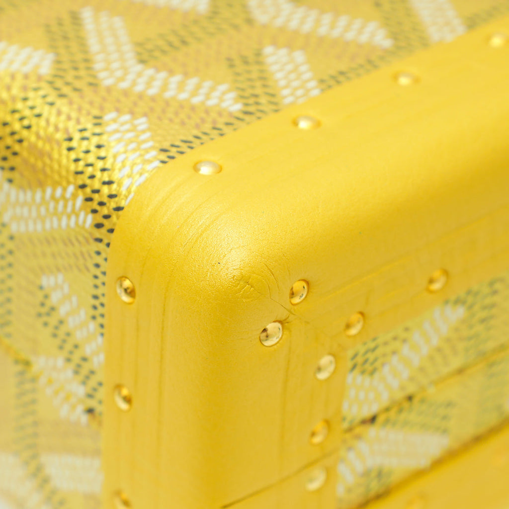 Goyard Metallic Gold Goyard Ltd. Ed. Saint Honore Clutch Bag