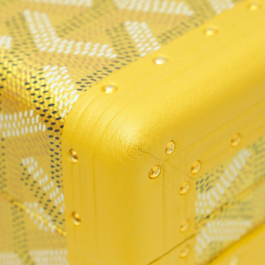 Goyard Metallic Gold Goyard Ltd. Ed. Saint Honore Clutch Bag