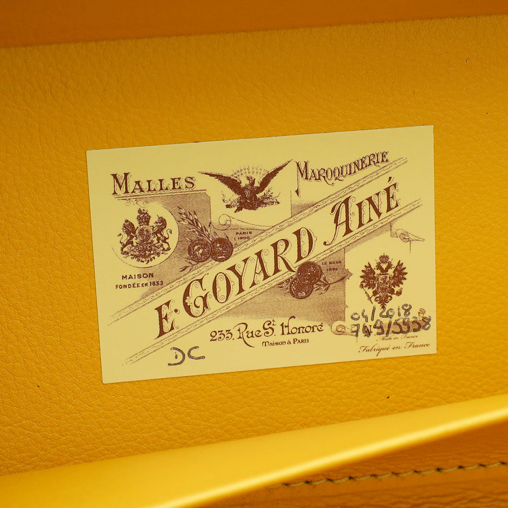 Goyard Metallic Gold Goyard Ltd. Ed. Saint Honore Clutch Bag