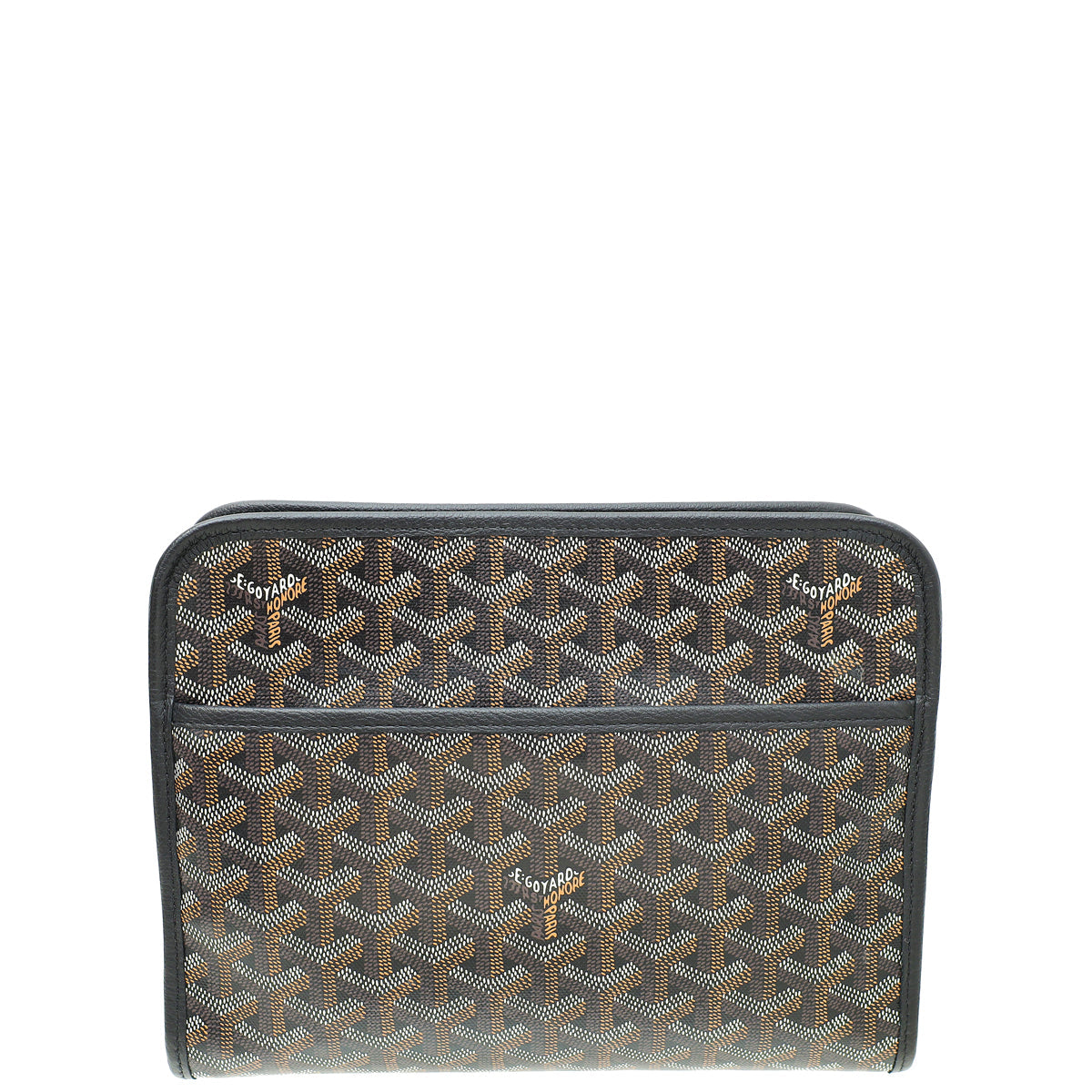 Goyard Black Goyardine Jouvence MM Bag