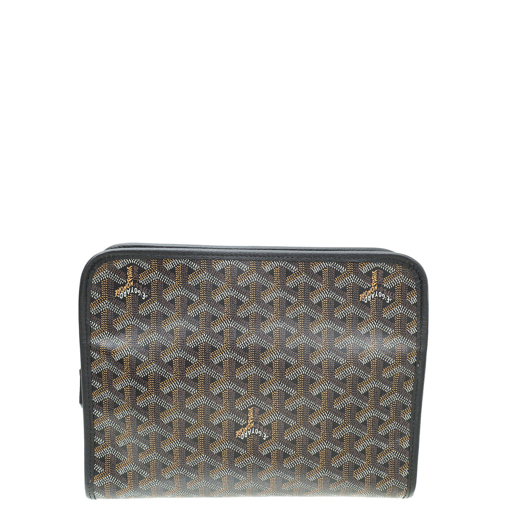 Goyard Black Goyardine Jouvence MM Bag