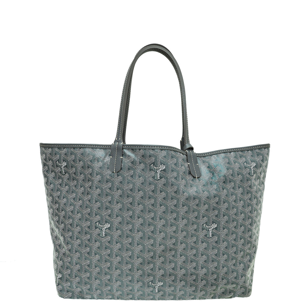 Goyard Grey Goyardine Saint Louis PM Bag
