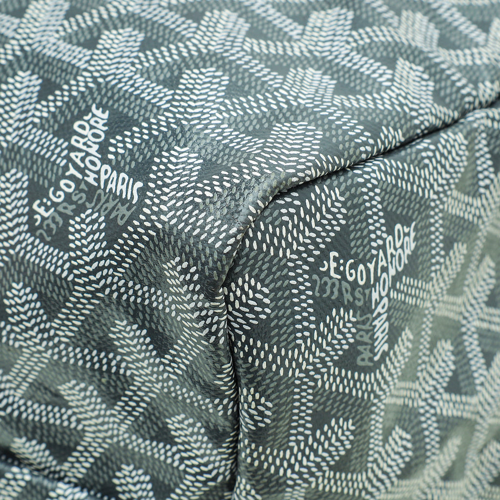 Goyard Grey Goyardine Saint Louis PM Bag