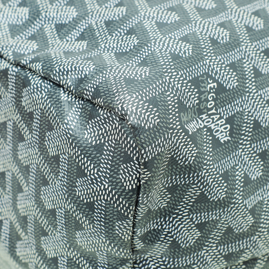 Goyard Grey Goyardine Saint Louis PM Bag