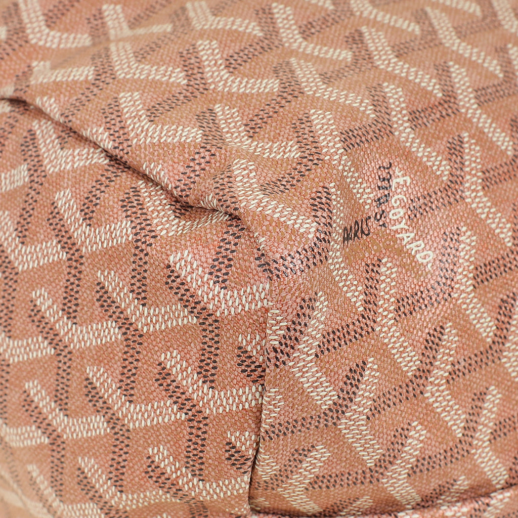 Goyard Pearly Coral Limited Edition 2024 Goyardine Saint Louis PM Bag