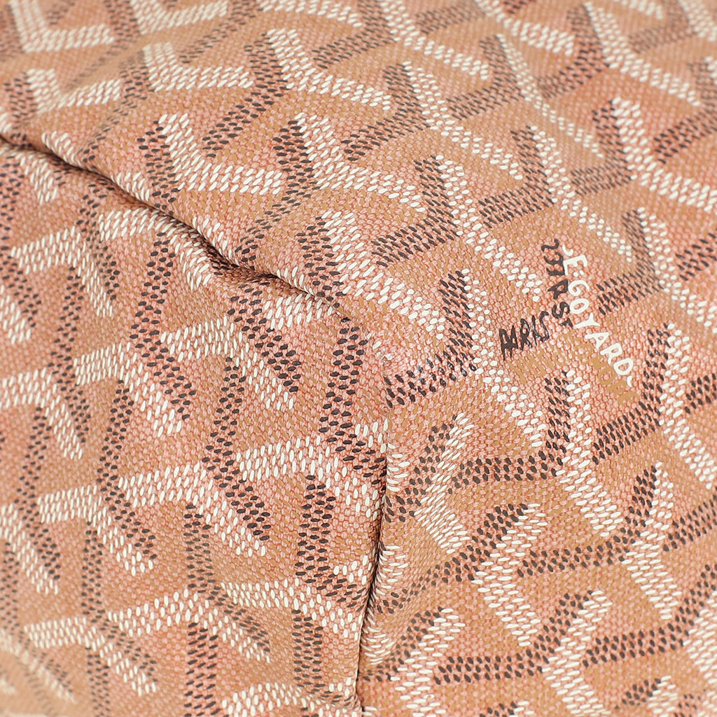 Goyard Pearly Coral Limited Edition 2024 Goyardine Saint Louis PM Bag