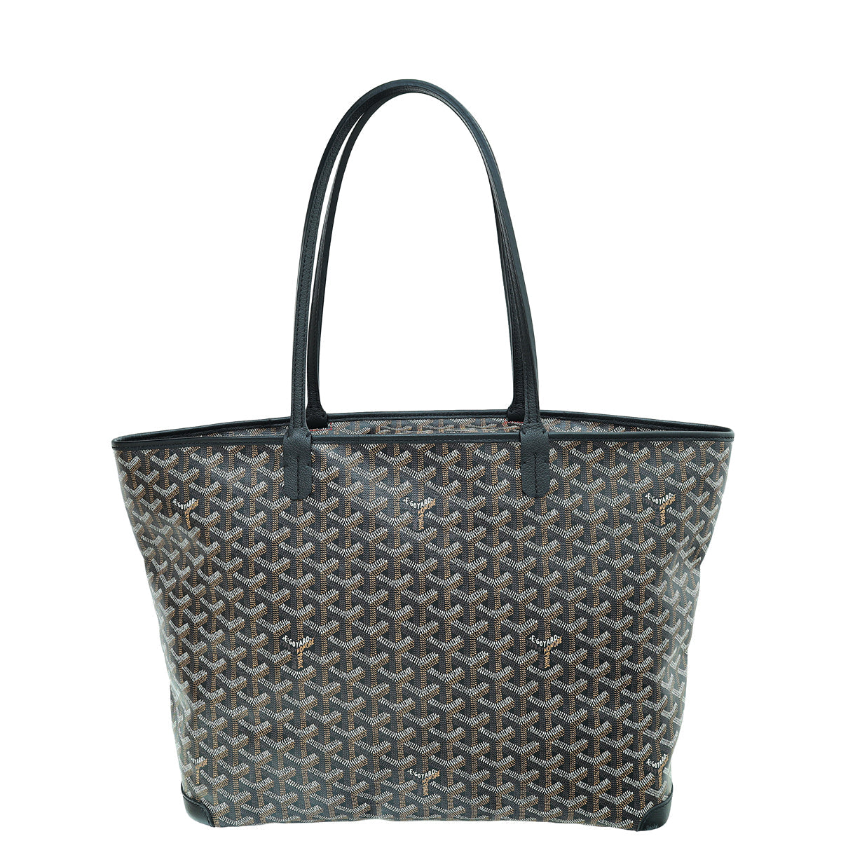 Goyard Black Goyardine Artois MM Bag